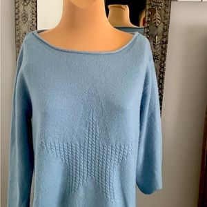 SWEATER FROM NORDSTROM WIT & WISDOM SOFT BLUE SWEATER SIZE S